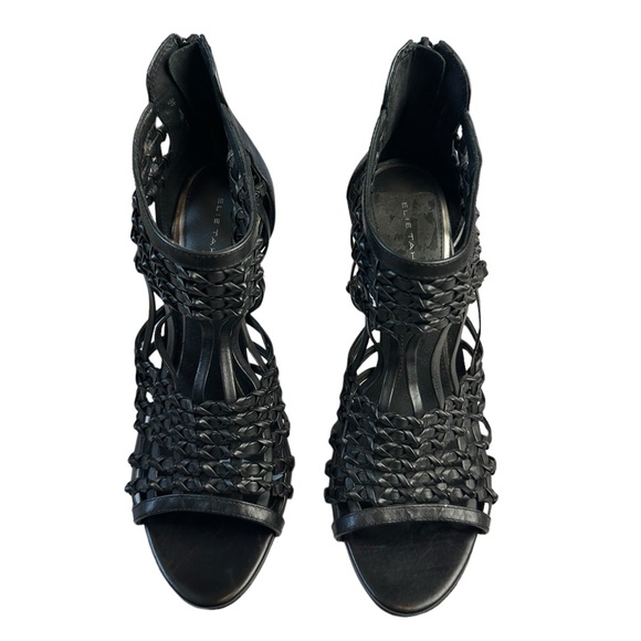 Elie Tahari Opera Black Womens Sandals - 10 - Picture 3 of 7